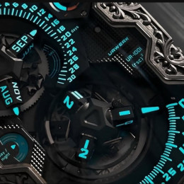 Часы Urwerk - карманные часы который отсчитывает дни, столетия и целое тысячелетие