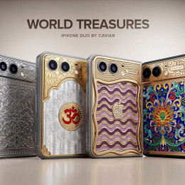 Самая дорогая коллекция World Treasures на базе iPhone Duo