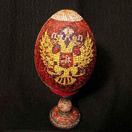 Пасхальное яйцо "Россия - Европа"