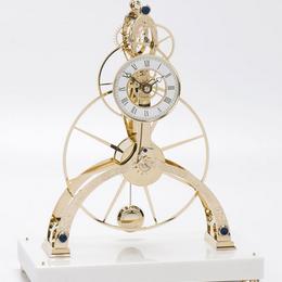 Great Wheel Skeleton Clock
