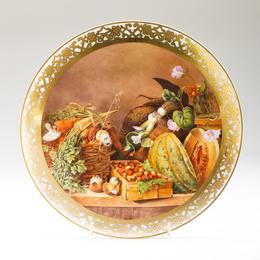 Декоративная тарелка Осенние мотивы