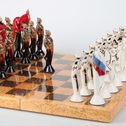 Военные шахматы «Белые против Красных»