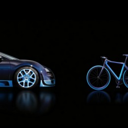 Bugatti представила самый легкий в мире велосипед