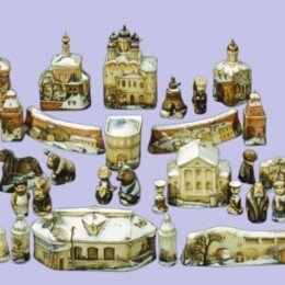 Фарфоровый набор Старая Москва