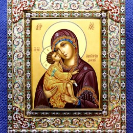 Икона Божья Матерь Донская (27 см)