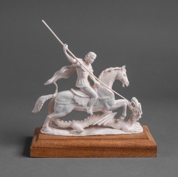Скульптура Всадник и дракон
