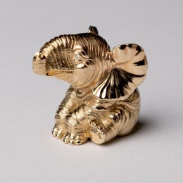 Фигурка из золота «Слоник» (h=22 мм., золото)