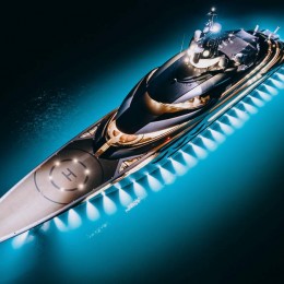 Супер-яхта Майкла Ли-Чина стоимостью 300 миллионов долларов