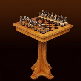 Элитные шахматы "Рыцарские"