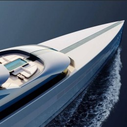 Slice: Супер-яхта для миллиардеров с изгибами в идеальных местах