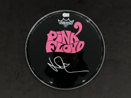 Ник Мейсон (Pink Floyd) (барабан с автографом)