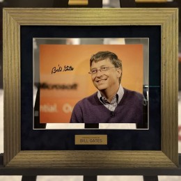 Билл Гейтс (фото с автографом)