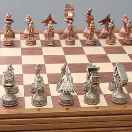 Шахматы Военная техника (бронза)
