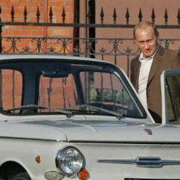 Композиция 1-й автомобиль В.В. Путина