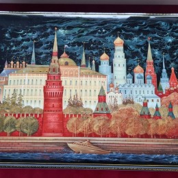 Шкатулка для бумаг Виды Москвы