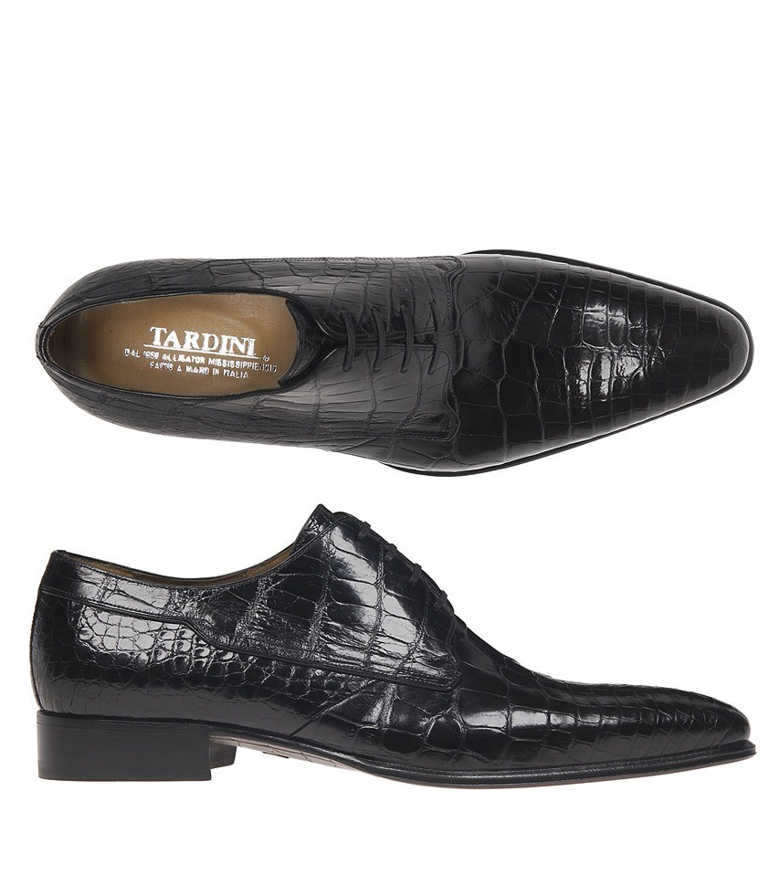 Ботинки из крокодила Tardini