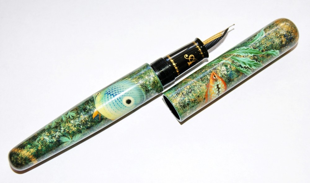 Ручка "Тропические рыбы"