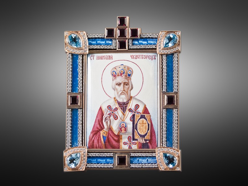 Настольная икона «Святой Николай Чудотворец»