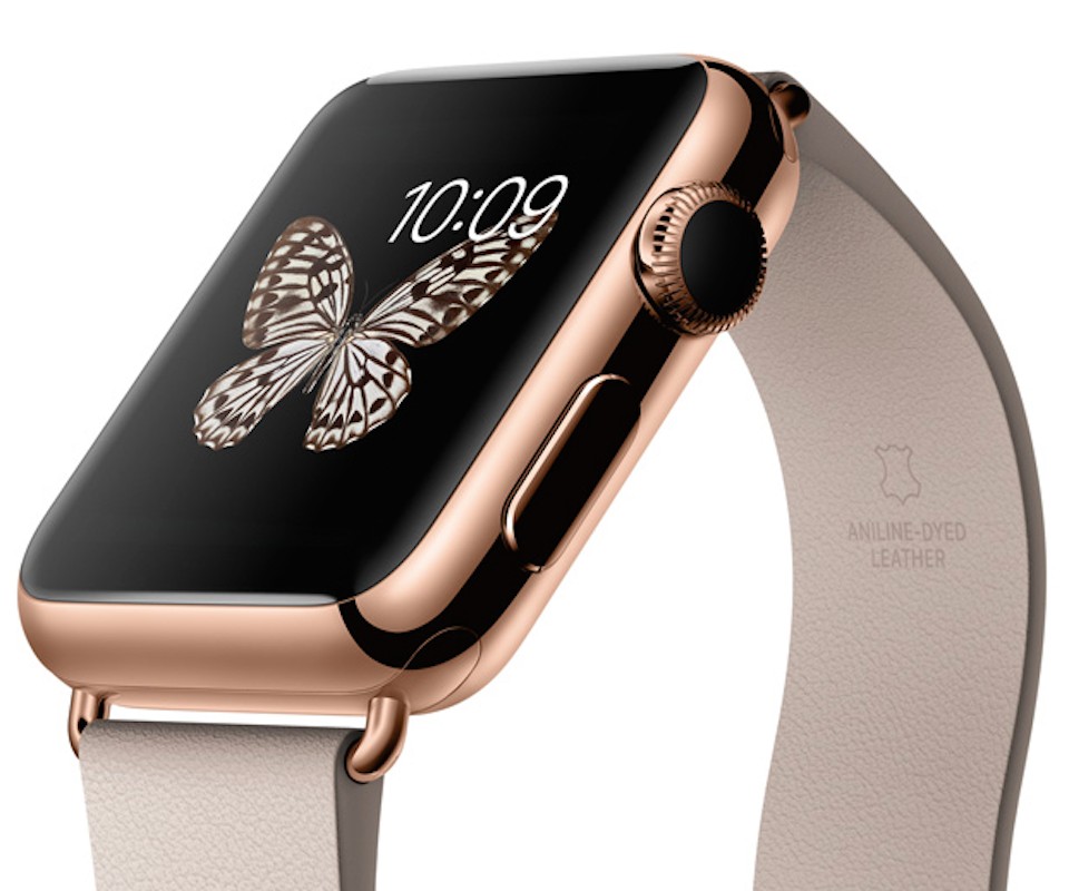 Apple Watch золотые