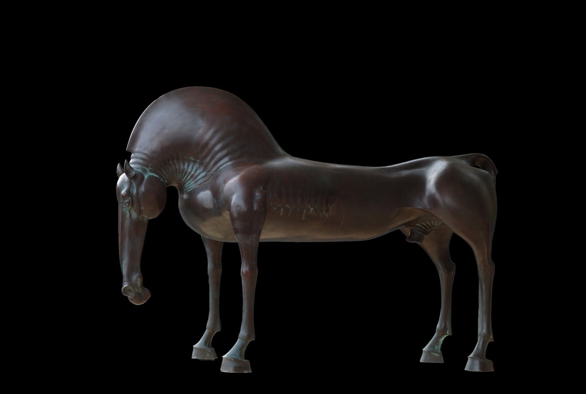 Сэтэр - конь Чингизхана из бронзы