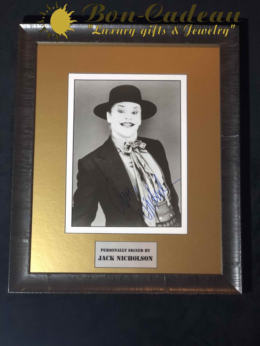 Джек Николсон (автограф на фото Джокер)