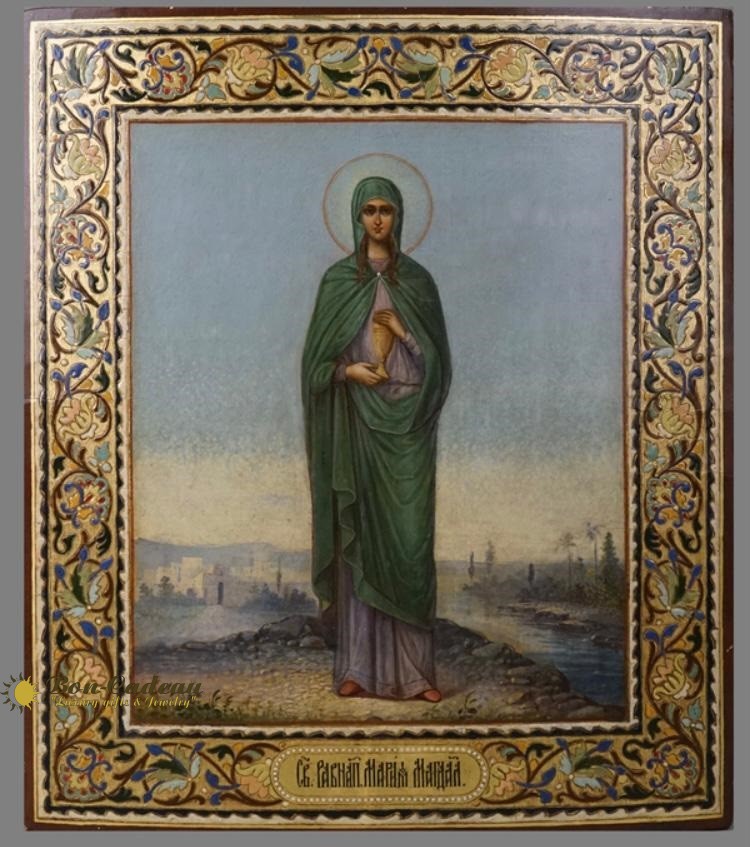 Икона Магдалина 19 век