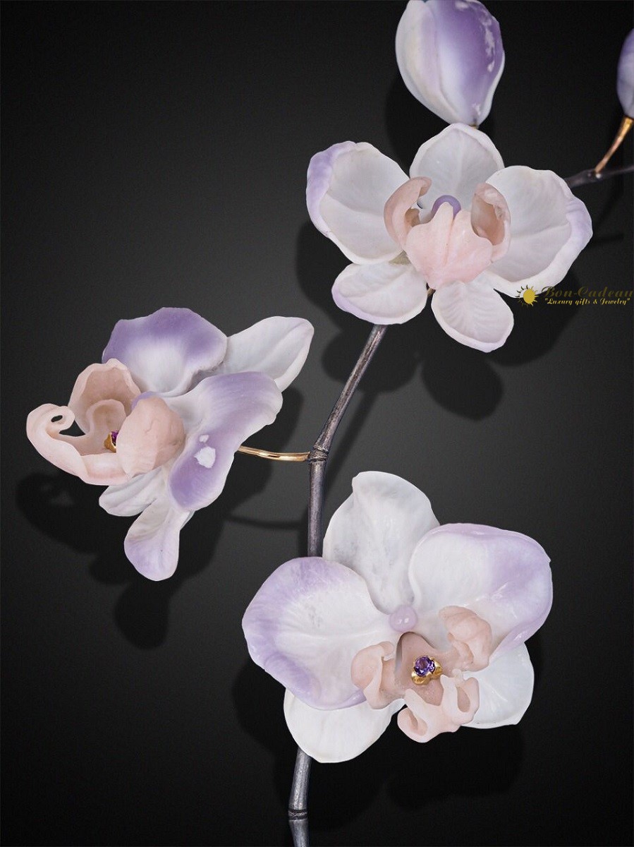 Ювелирная композиция Орхидея