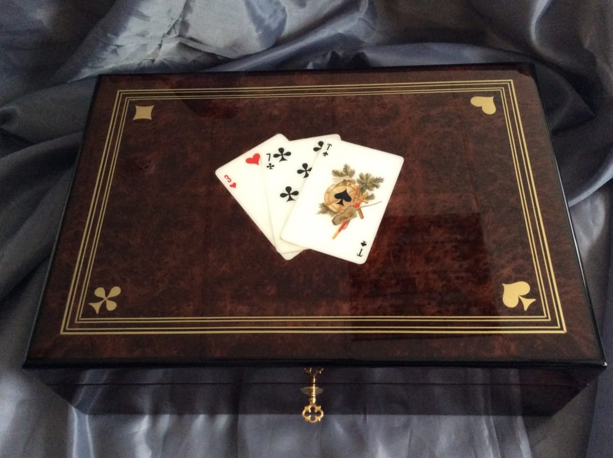 Шкатулка для покера Royal Marquetry