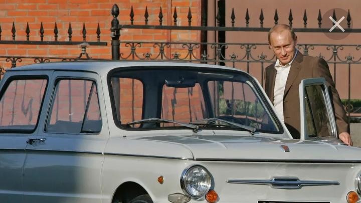 Композиция 1-й автомобиль В.В. Путина
